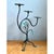 Metal Vintage Floral Metal Candle Holder For Sale - Image 7 of 12