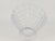 1980s Vintage Geometric Diamond Relief Patterns Crystal Bowl For Sale - Image 5 of 6