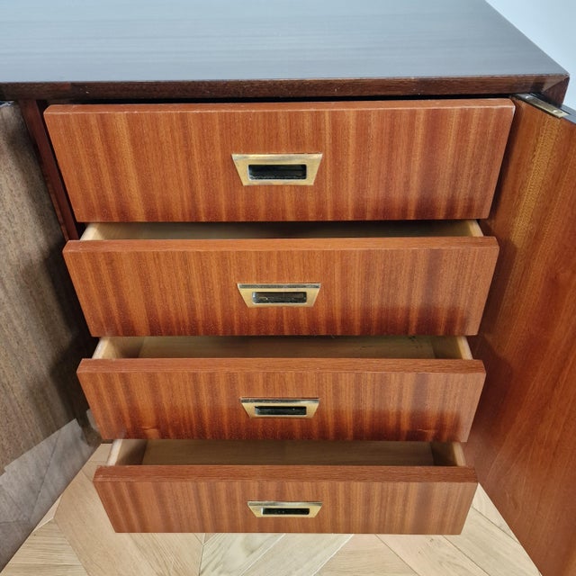 Mid-Century Modern Italian Mahogany Sideboard, 1960s For Sale - Image 12 of 18