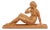 Amedeo Gennarelli / Ortis, Art Deco Nude Sculpture of Young Woman, 20th Century, Terracotta For Sale