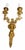 French Pair of Antique 19c French Gilt Bronze Cherubic Light Sconces For Sale - Image 3 of 8