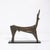 Mid-Century Modernist Bronze Deer Sculpture Signed Aharon Bezalel For Sale - Image 9 of 17