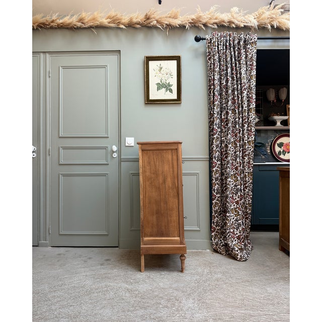 Small Walnut Veneer Buffet For Sale - Image 13 of 16