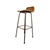 Bar Stool with Wicker Seat by Dirk van Sliedrecht for Rohe Noordwolde For Sale - Image 10 of 10