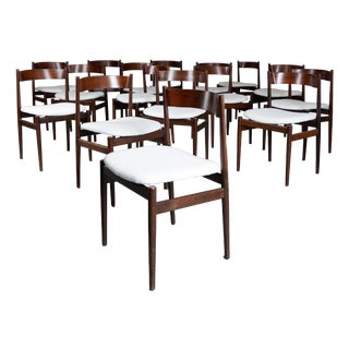 Mod. 107 Chairs from Gianfranco Frattini, 1961, Set of 16 For Sale