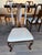 Wood Late 20th Century Drexel Heritage Solid Wood Extendable Dining Table With 6 Reupholstered Chairs For Sale - Image 7 of 15