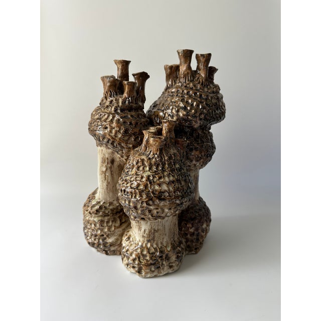 Brutalist Abstract Ceramic Sculpture For Sale - Image 9 of 10