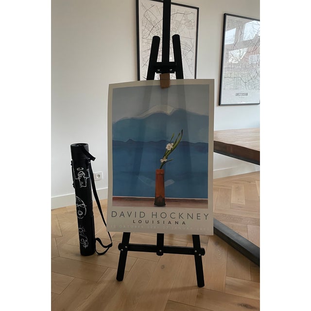 Pop Art David Hockney (1937-2026), Mt. Fuji and Flowers (1972), the Metropolitan Museum of Art, New York, Copyright David Hockney, Printed in Denmark For Sale - Image 3 of 12