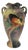Early to Mid-20th Century Japanese Satsuma-Style Hand-Painted Bird Vase For Sale