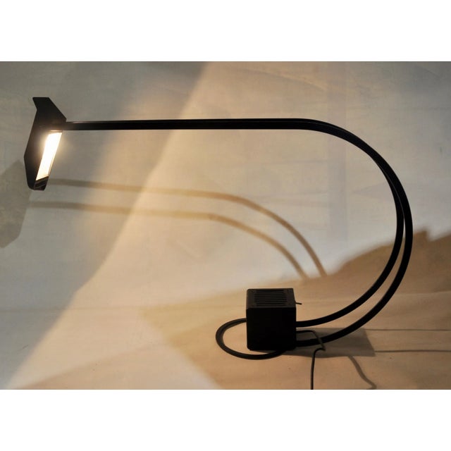 Phase Type Halogen Lamp, 1970s, in Good conditions. Designed 1970 to 1979 European Plug (up to 250V).The wiring of this...