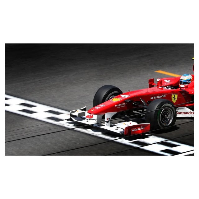 Laurent Campus, Formula 1 Ferrari, Fernando Alonso, 2011, Archival Pigment Print For Sale