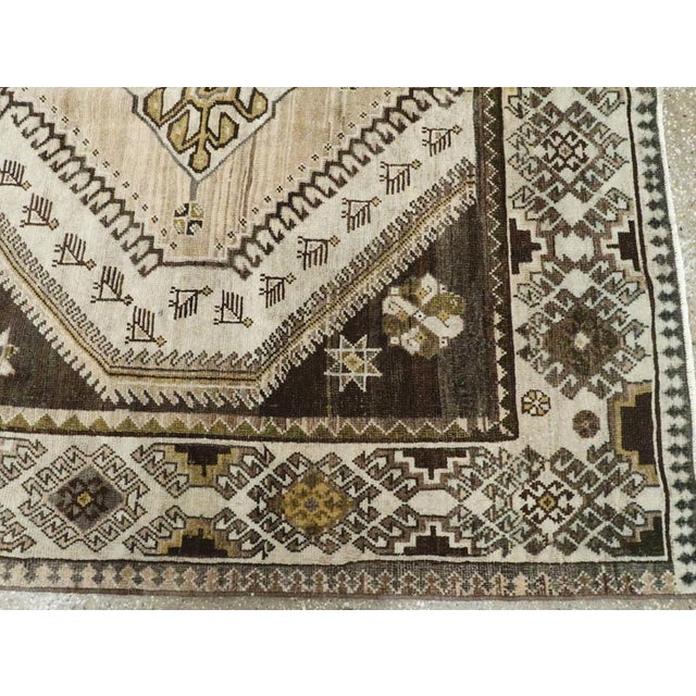 Galerie Shabab Collection Mid-20th Century Persian Malayer Rug For Sale - Image 9 of 10
