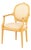 Hollywood Regency Style Rope Twist Motif Arm Chair For Sale
