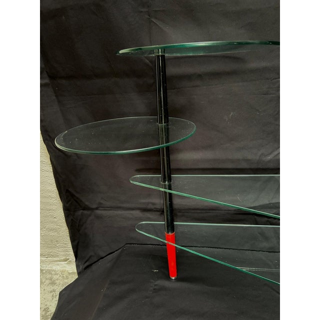 Store Display Shelf in Glass and Metal, 1960s For Sale - Image 4 of 5