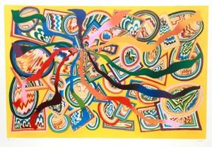Stephen T. Vassiliades Chroma Contada #2 Litho