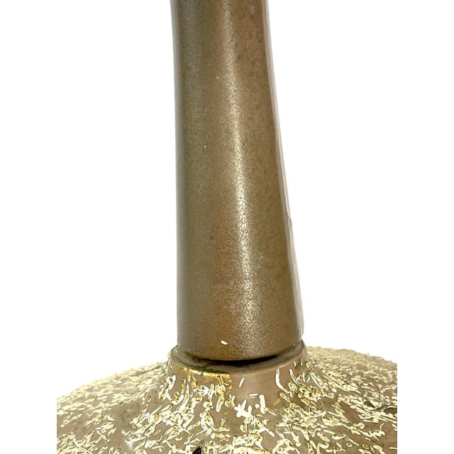 1960s Mid-Century Modern Brutalist Pierced Ceramic Lamp For Sale - Image 12 of 12