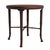 Brown Jordan Calcutta 20" Round Cast Top Occasional Table in Almandine For Sale