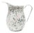 Crow Canyon Home Enamelware Catalina Large Pitcher in Mint Hibiscus For Sale