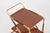 Metal Mid-Century Brass and Wood Bar Cart by Cesare Lacca, Italy, 1950s For Sale - Image 7 of 16