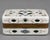 A beautiful rectangular opaline overlay jewelry box dating from the 19th century. The casket is formed from white opaline...