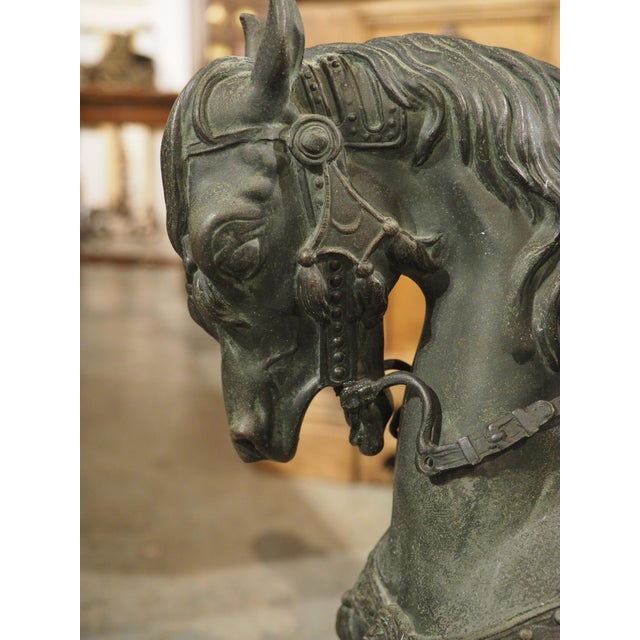 French The Horseman Returning From the Hunt, Alfred Barye, Émile Guillemin, Circa 1870 For Sale - Image 3 of 18