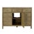2020s Nora 48 in. W Quartz and Wood Single Sink 8 Drawer Bathroom Vanity Set, Light Oak For Sale - Image 5 of 12