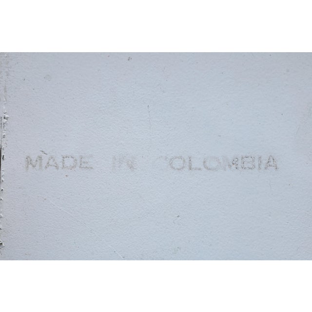 Vintage Tessellated Bone Console Table by Enrique Garcel for Jimeco Ltda For Sale - Image 14 of 14