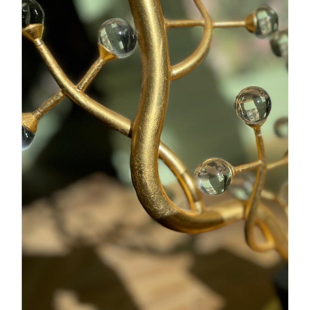 A striking sculptural table lamp by Frederick Cooper, model Umstead, combining organic branching forms with refined...