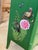 Traditional Custom Painted Tropical Parrot Decoupage Lingerie Chest or Tall Nightstand For Sale - Image 3 of 12