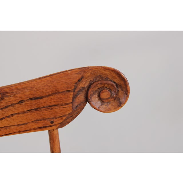 Dr Dimes High Fan Back Windsor Armchair For Sale - Image 10 of 18