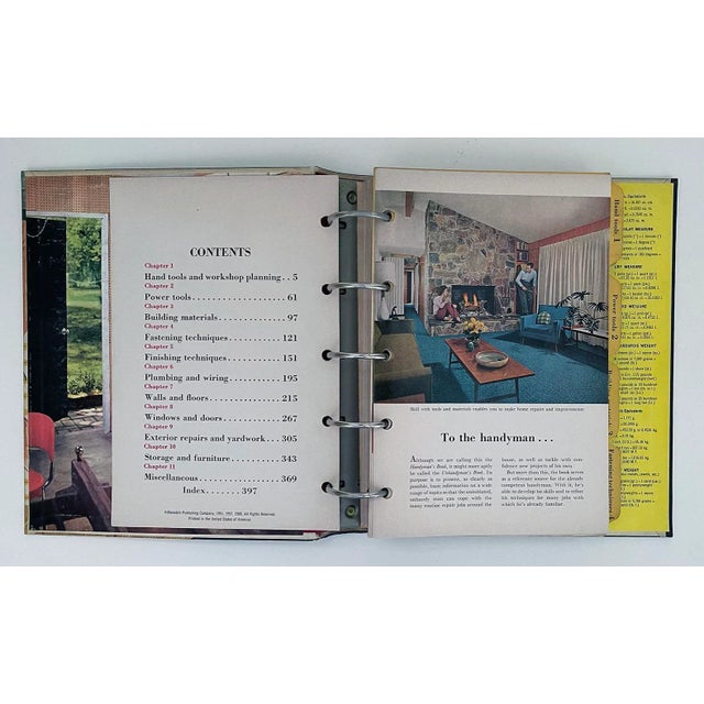 Mid-Century Modern Vintage 1960s Handyman's Book For Sale - Image 3 of 7