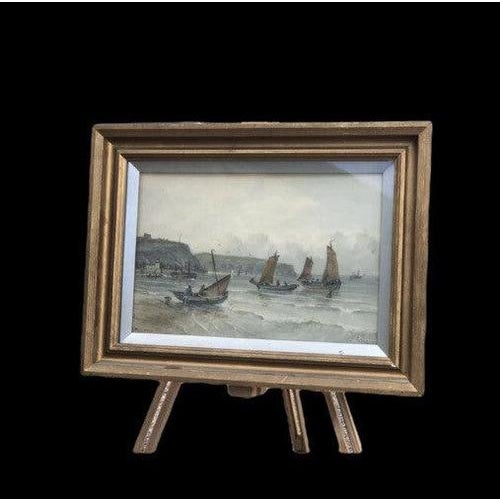 F E Jamieson, Marine, Watercolor, Framed For Sale - Image 7 of 7