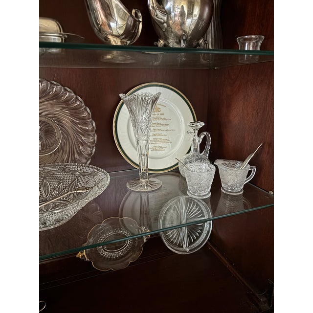 Metal 1980s Silverplate, Brass, Glass & Crystal Tableware and Serving Collection - 46 pcs For Sale - Image 7 of 11