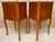 Brown French Cherry You and Me Nightstands with Drawers and Open Shelf, 1960s, Set of 2 For Sale - Image 8 of 18