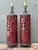 Brick Red Vintage Glazed Ceramic Table Lamps - A Pair For Sale - Image 8 of 12