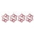 2020s Snowflake Cookie Cutter Ornament (Set of 4) For Sale - Image 5 of 5