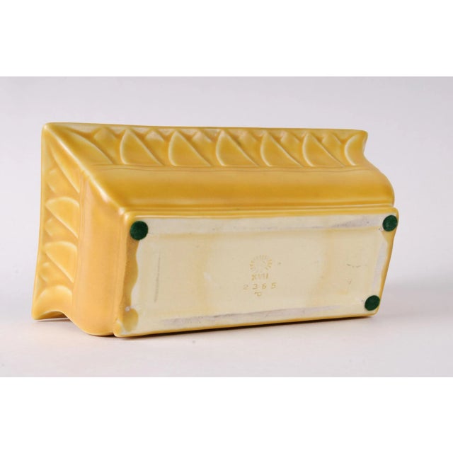 Rare Rookwood Planter, Yellow For Sale In Seattle - Image 6 of 7
