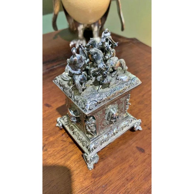 Silver Box Austria-Hungary, 18th Century For Sale - Image 5 of 7