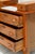 Exceptional 19th Century Renaissance Revival Walnut & Marble Drop-Center Dresser For Sale - Image 9 of 18