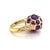 Pomellato Amethyst 18k Rose Gold Harem Cocktail Ring - Size 6.5 For Sale - Image 12 of 12