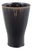 Mid-20th Century Conical Stoneware Vase with Dark Glaze from Rörstrand For Sale