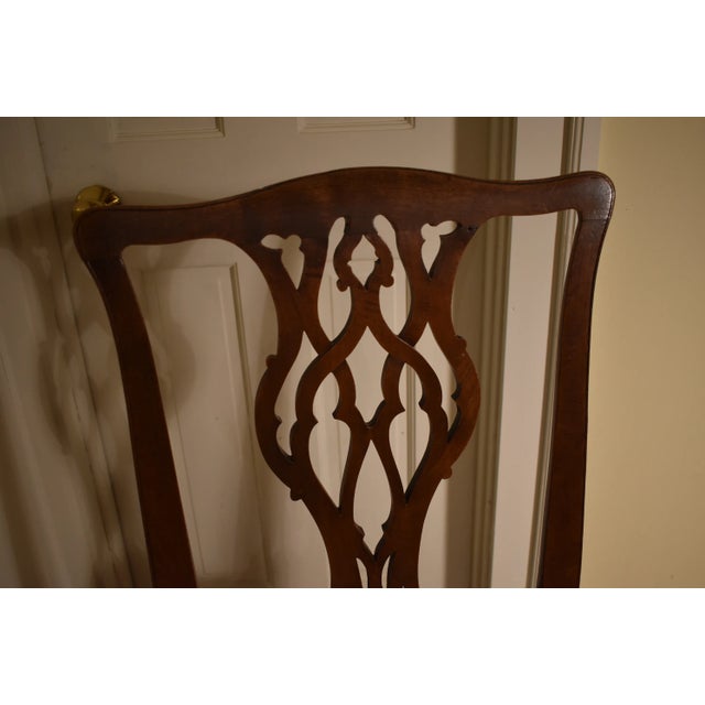 18th Century English Mahogany Chippendale Type Side Chair For Sale - Image 4 of 4