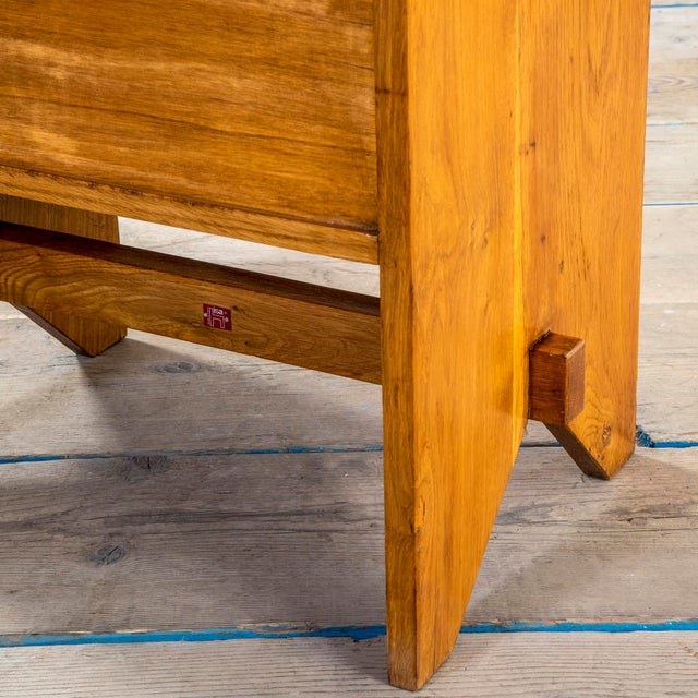 Bedside Tables with Wooden Frame from Isa Bergamo, 1950s, Set of 2 For Sale - Image 3 of 7