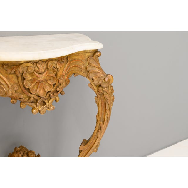 Antique Console Table, 1890s For Sale - Image 5 of 10