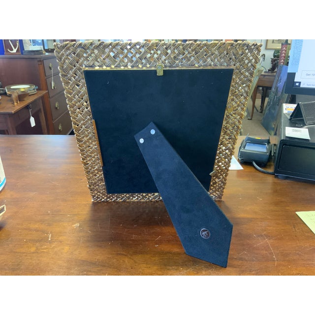 21st Century Michael Aram Palm Photo Frame 8x10” For Sale In New York - Image 6 of 10