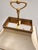 Hollywood Regency Vintage Brass Bouillotte Table Lamp For Sale - Image 3 of 9