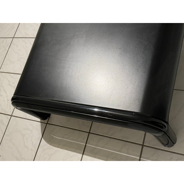 1970s All Black Orsay Table by Gae Aulenti for Knoll International, 1970s For Sale - Image 5 of 5