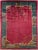 Antique Art Deco Brigth Red Traditional Chinese Handmade Wool Rug For Sale - Image 9 of 9