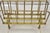 Mid 20th Century Vintage A. Ravenel Paris French Mid Century Modern Brass Magazine Rack Stand For Sale - Image 5 of 12