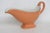 Mid-Century Modern 1960s Shenango China Anchor Hocking Orange Color Ceramic Gravy Boat For Sale - Image 3 of 16